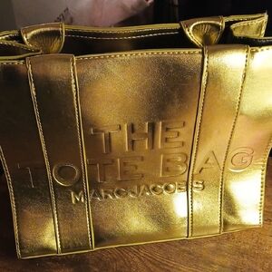 Marc Jacobs Metallic Gold Tote